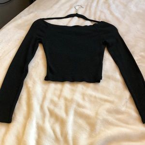 Brandy Melville long sleeve off the shoulder tops